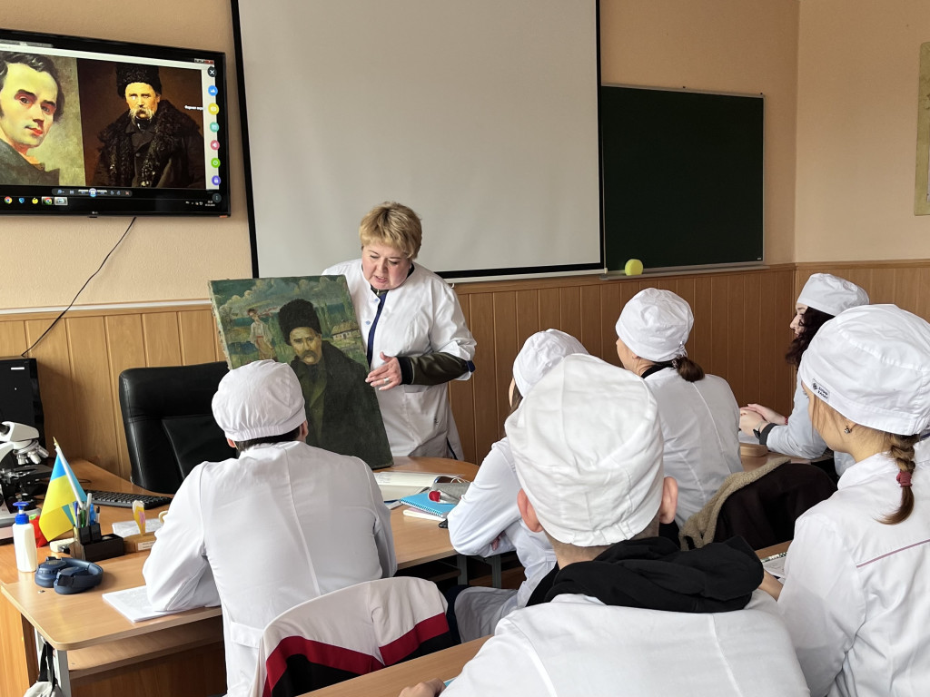 Виховна година до дня народження Великого Кобзаря Шевченка Т.Г.