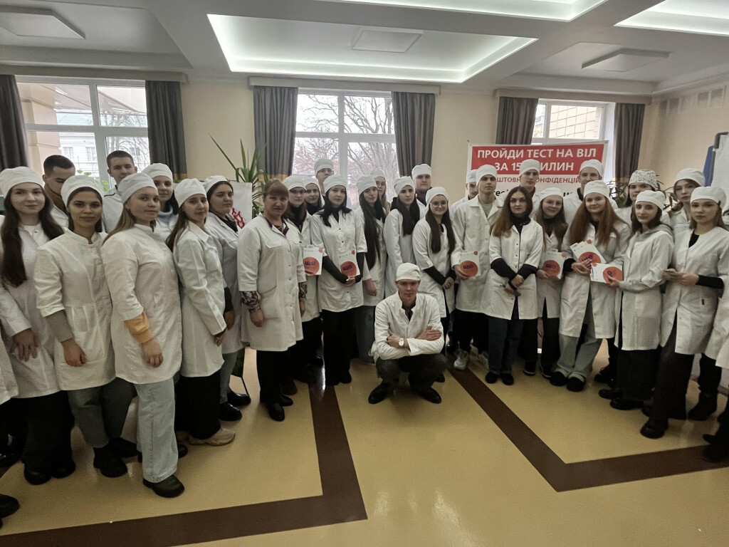 Кафедра гістології, цитології та ембріології долучилася до загальноуніверситетської акції до Дня боротьби зі СНІДом.