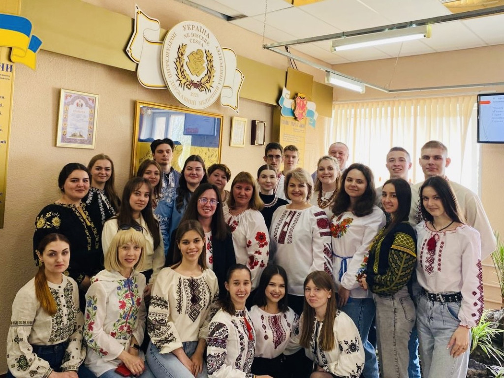 Кафедра гістології, цитології та ембріології провела виховний захід до дня вишиванки