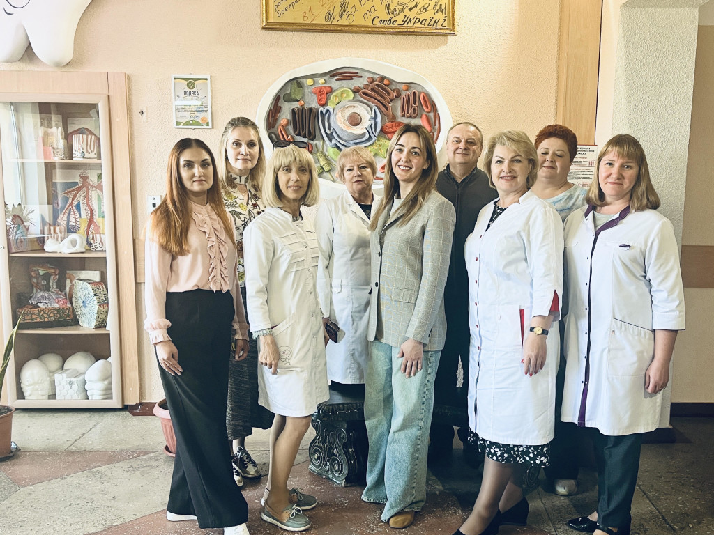 Лекція до Дня психічного здоровʼя на кафедрі гістології, цитології та ембріології