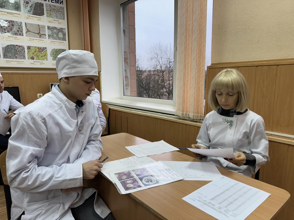 Розпочалася зимова екзаменаційна сесія на кафедрі гістології, цитології та ембріології