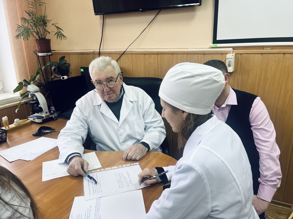 Продовжується зимова сесія на кафедрі гістології, цитології та ембріології