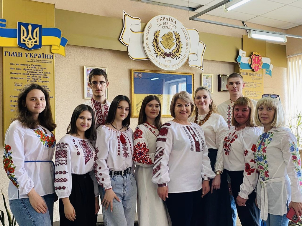 Кафедра гістології, цитології та ембріології провела виховний захід до дня вишиванки