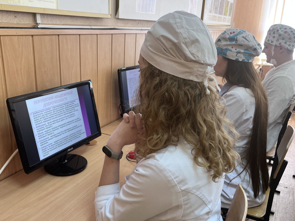 Реалізація академічної доброчесності на кафедрі гістології, цитології та ембріології